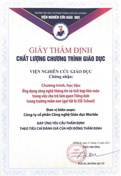 Chương trình 5SE SCHOOL