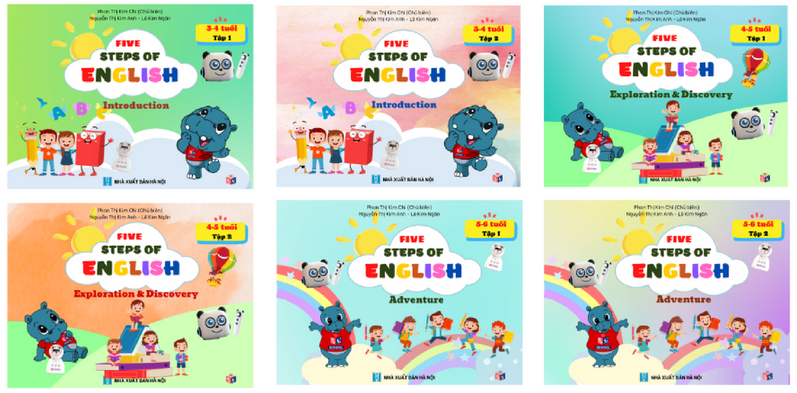 FIVE STEPS OF ENGLISH